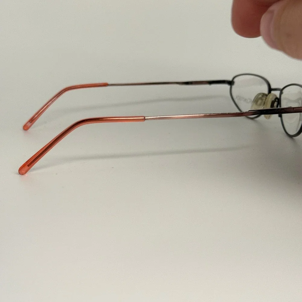 Jessica McClintock‎ JMC111 Rose Eyeglasses Frames 47-17-135 Oval Metal Pink Gold